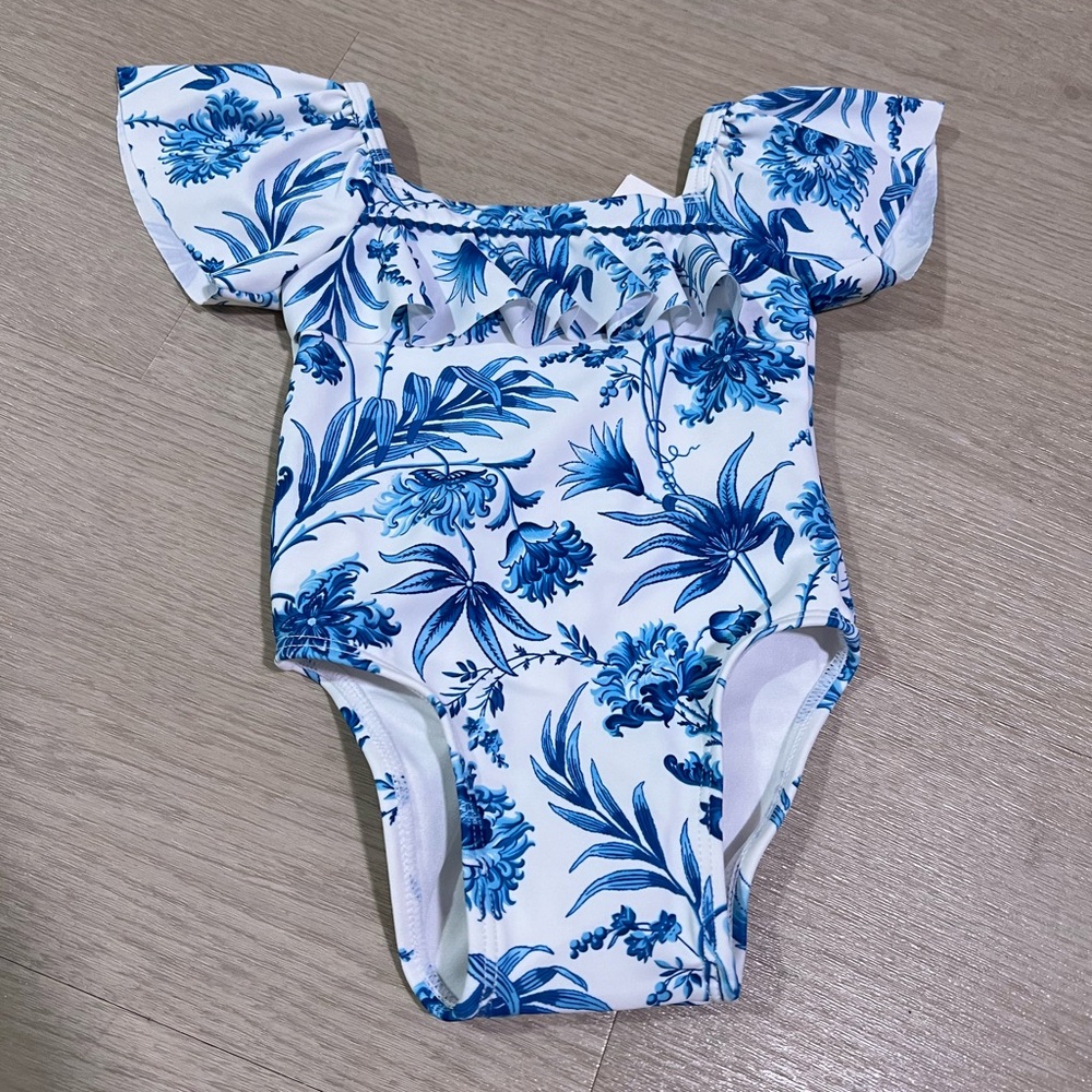 Janie and Jack NWT Baby Girl Swimsuit 6-12m